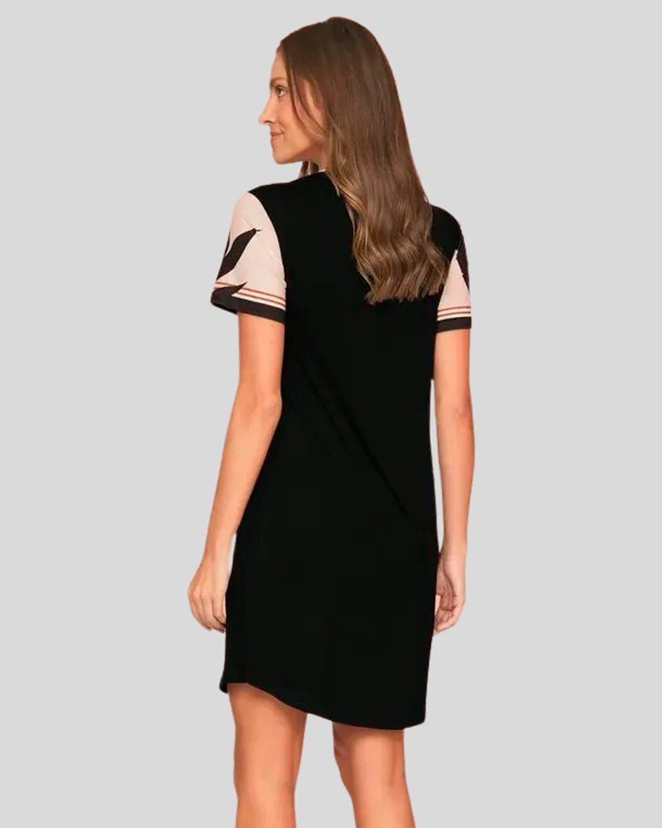 Lua luá camisetao eclipse — PRETO (foto 2)