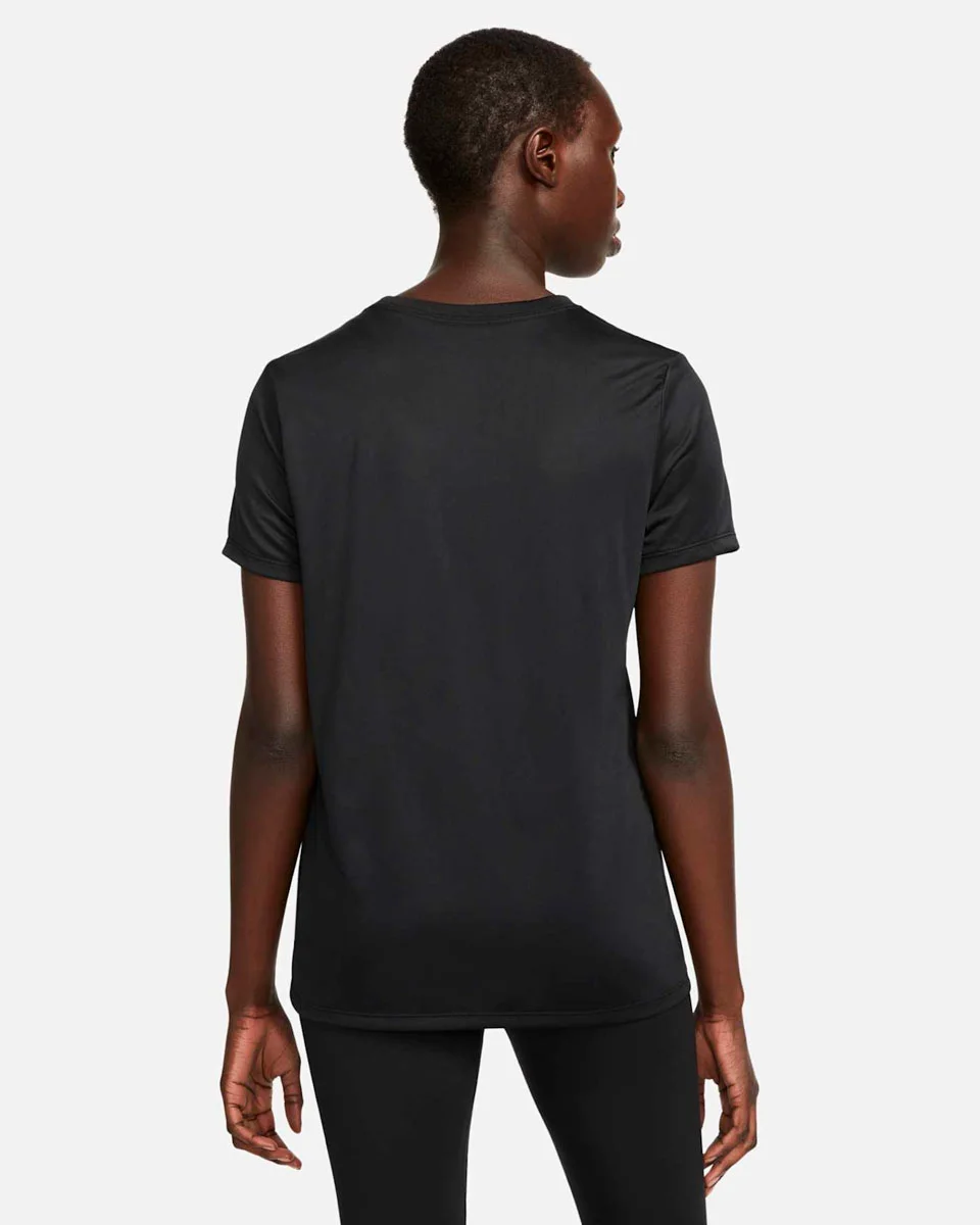 Nike camiseta dri-fit feminina dx0687 — PRETO (foto 2)