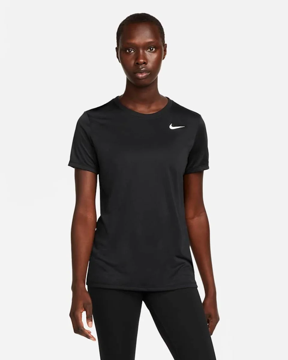 Nike camiseta dri-fit feminina dx0687 — PRETO (foto 4)