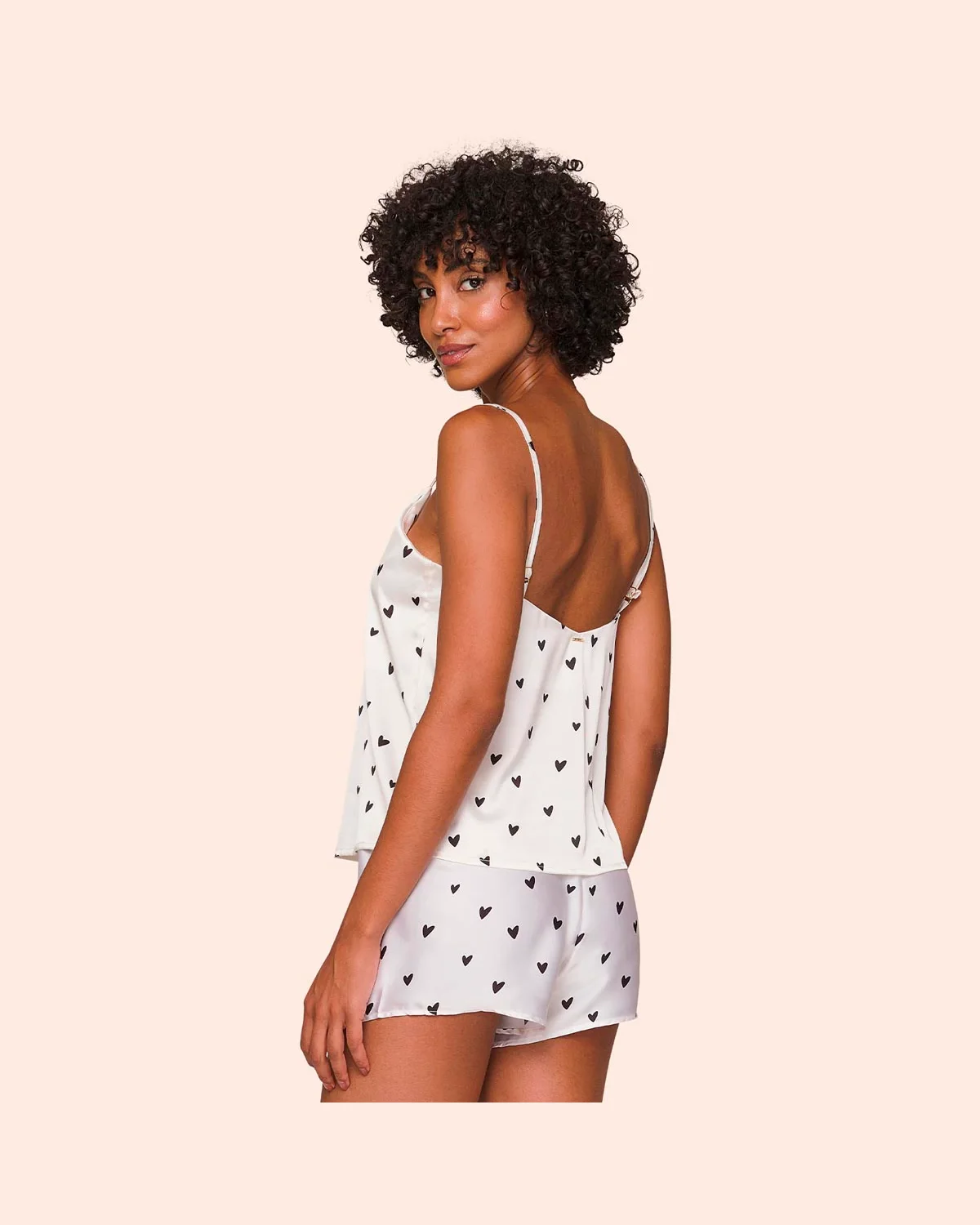 Lua luá short doll heartbeat — OFF WHITE (foto 2)