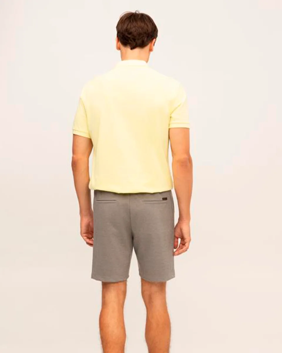 Hangar 33 shorts malha jacquard 72273 — PRETO (foto 4)