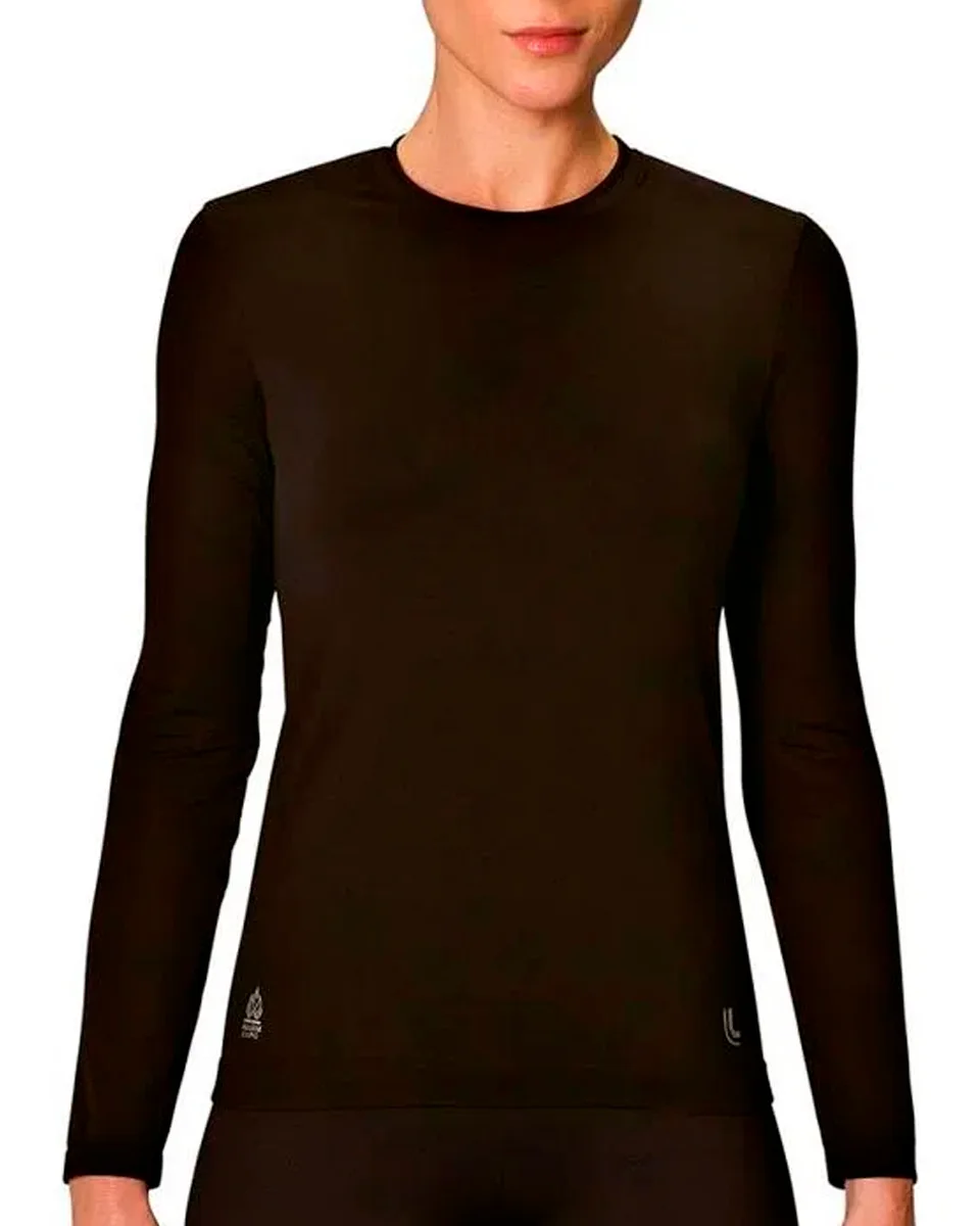 Lupo camiseta af under warm 71633-001 — PRETO (foto 1)