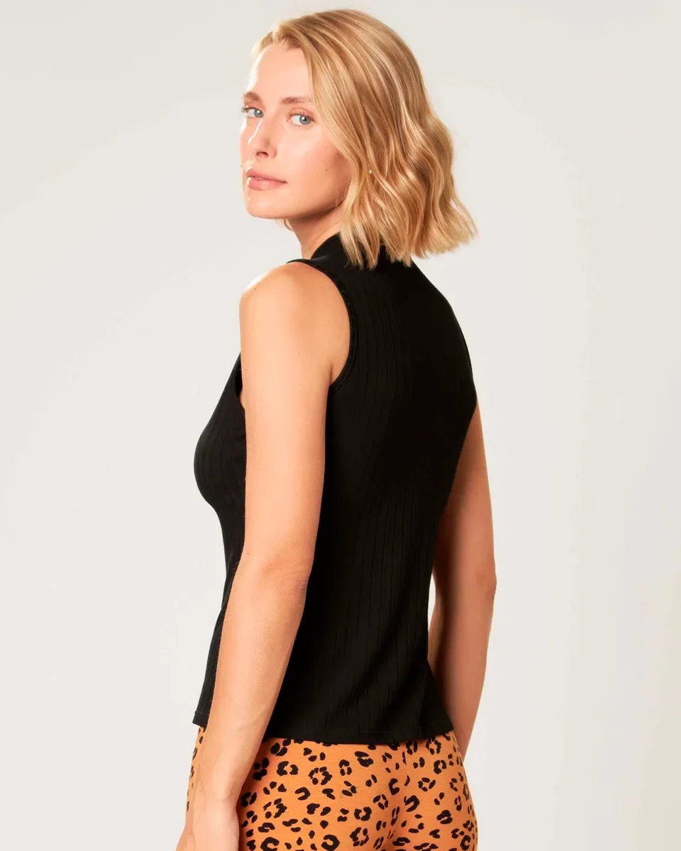 Malwee blusa regata 1000066036 — PRETO (foto 1)
