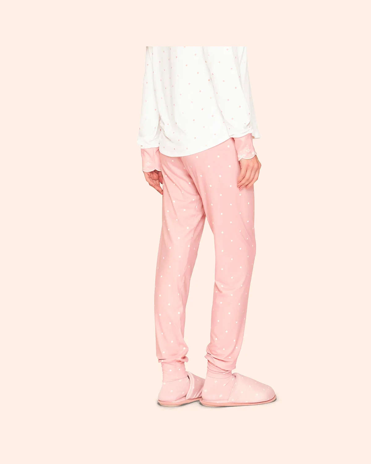 Lua luá pijama jogger lovely — OFF/ROSA (foto 2)