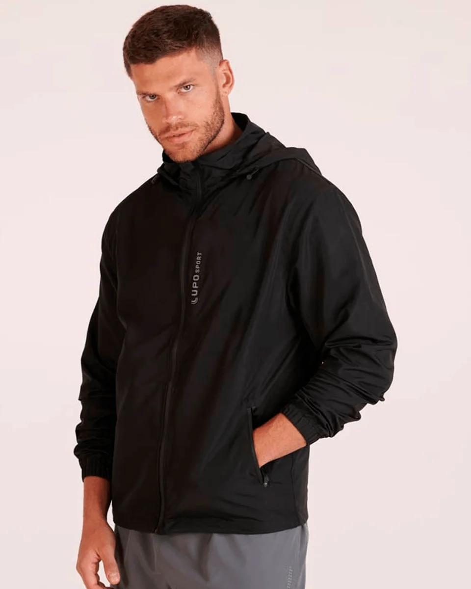 Lupo jaqueta lsport am windbreak 77131-002 — PRETA (foto 2)