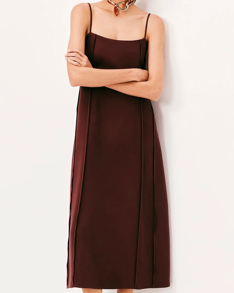 Hering vestido feminino k6cm — VINHO (foto 2)