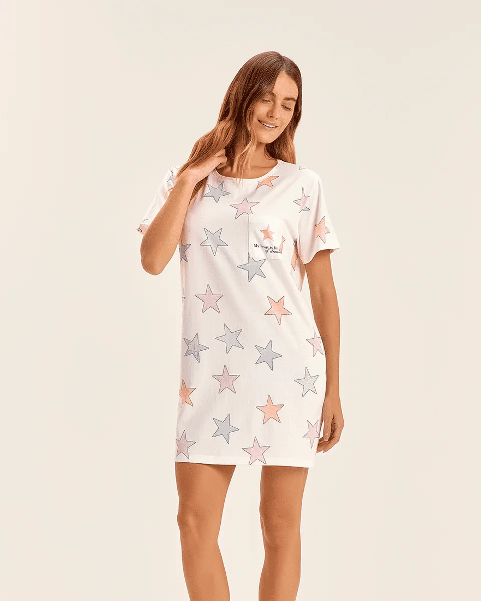 Cor com amor camisola manga curta 2011516 — OFF WHITE (foto 1)