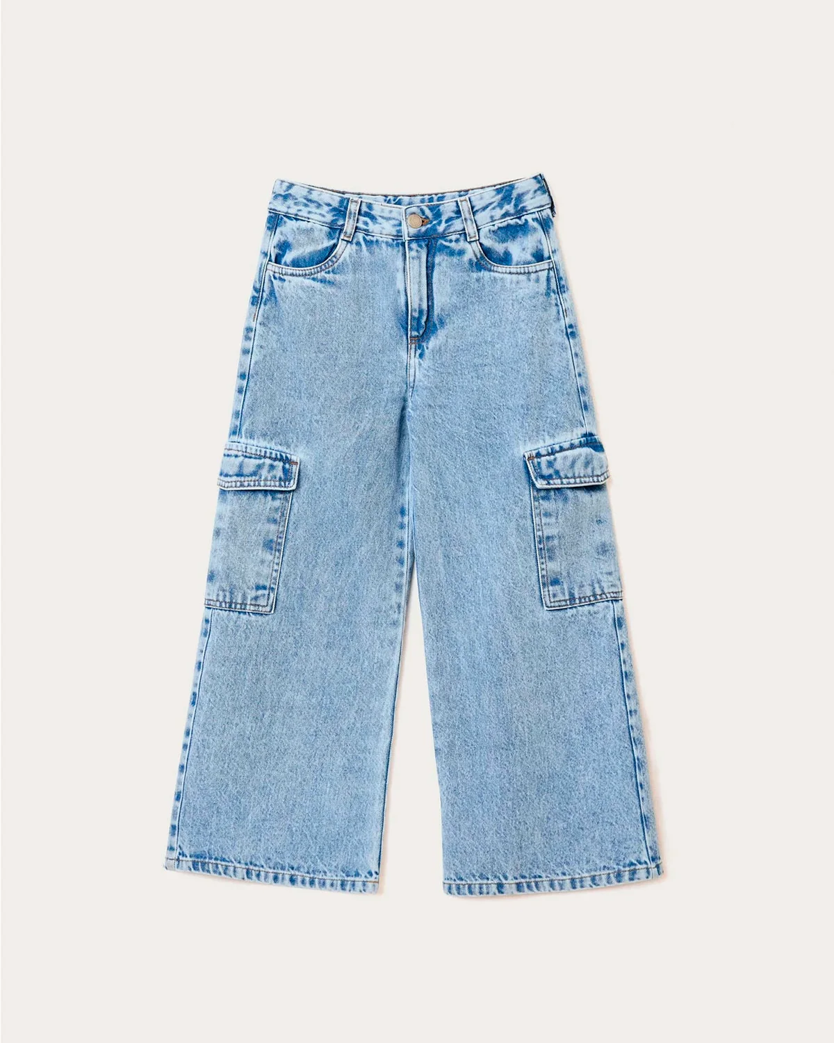 Hering kids calca feminino infantil c5my — JEANS (foto 1)