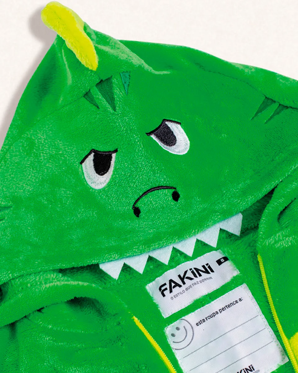 Fakini kigurumi dinossauro masculino 10.25.01530 — VERDE (foto 3)