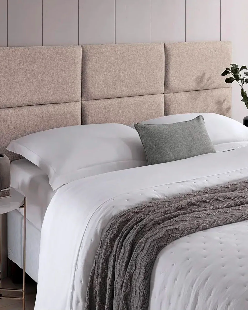 Bella arte cabeceira modular de boucle — AREIA (foto 1)