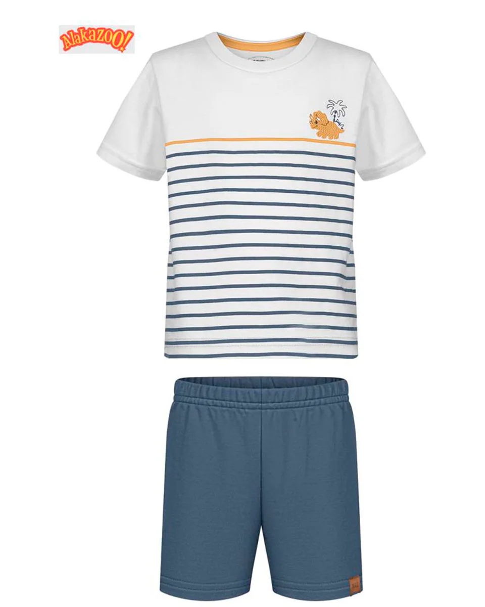 Alakazoo conjunto bermuda a5008 — MARINHO CRISTAL (foto 1)