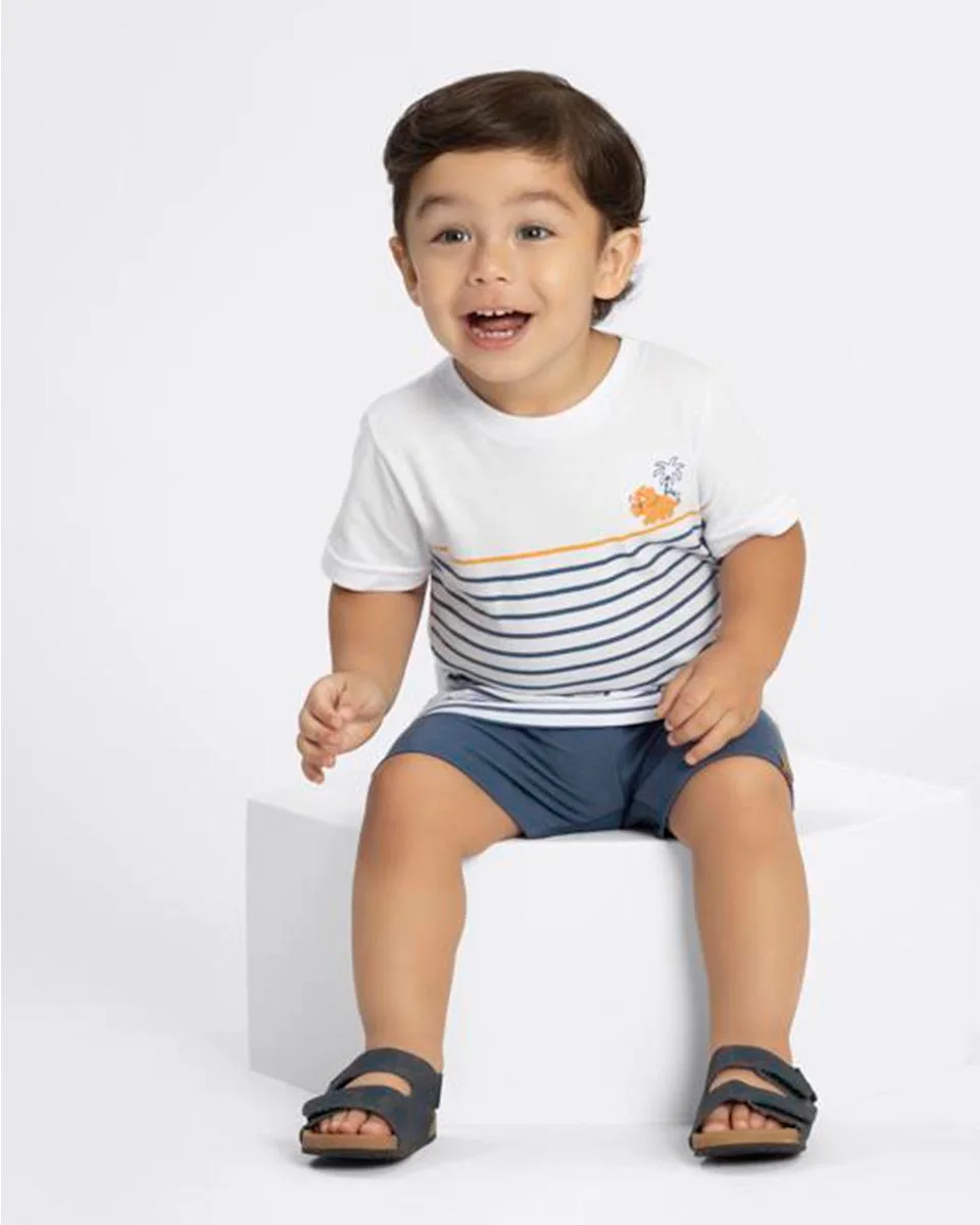 Alakazoo conjunto bermuda a5008 — MARINHO CRISTAL (foto 2)