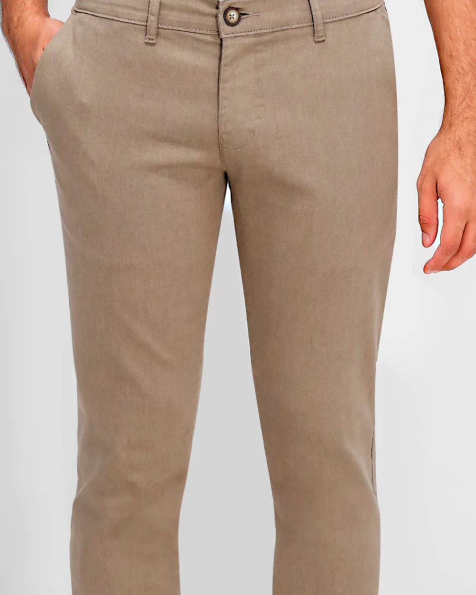 Ogochi calca essencial skinny color — CAQUI (foto 1)