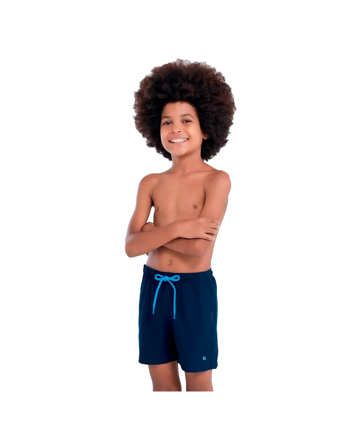 Mash shorts infantil liso cos interno contrastante 619.67 (foto 3)
