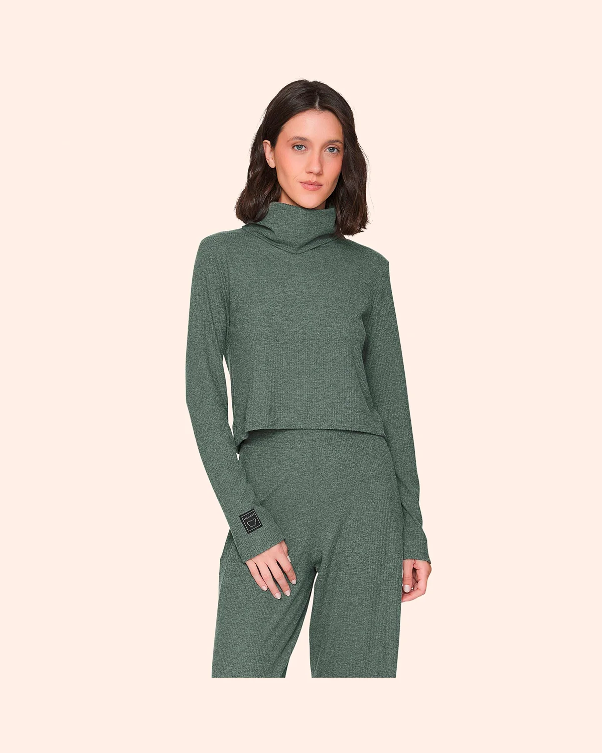 Lua luá conjunto comfort nouveau — GREENERY (foto 1)