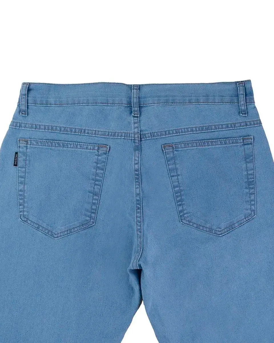 Ogochi calca essencial slim — JEANS CLARO (foto 4)