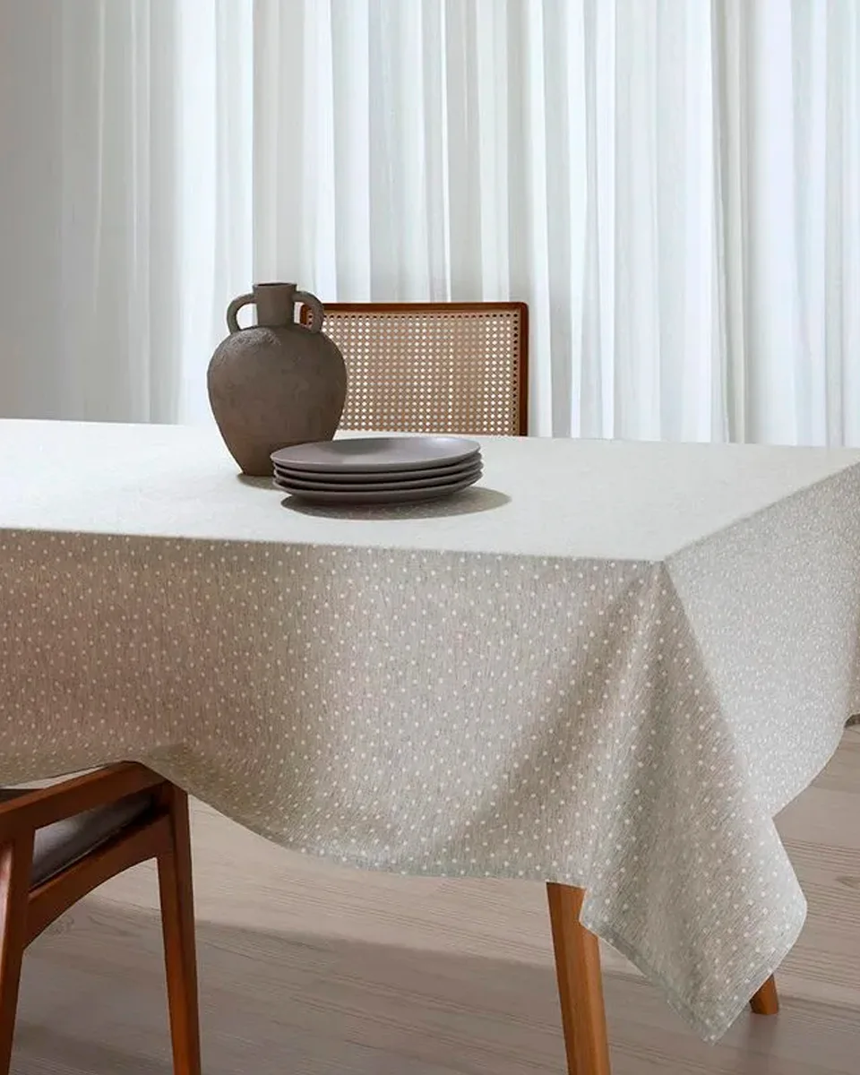 Dohler toalha de mesa clean linhares liso — NATURAL (foto 2)