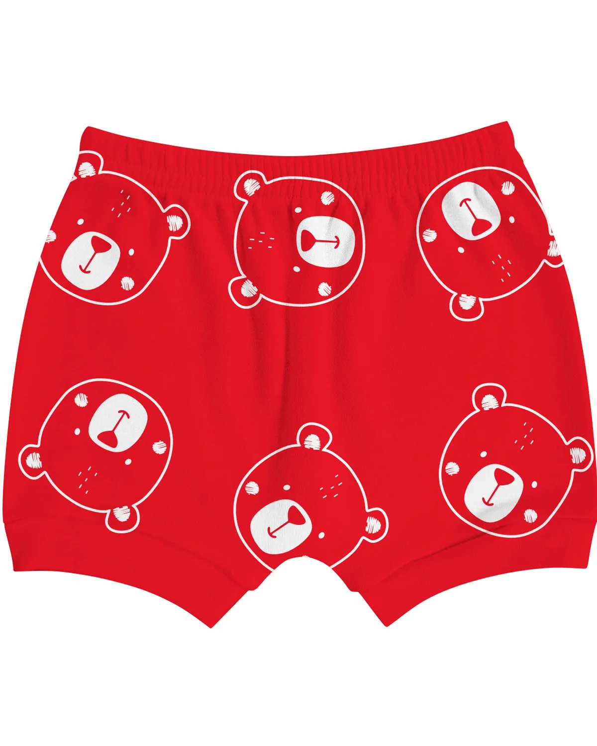Doctor baby tapa fralda masc. urso — VERMELHO (foto 1)