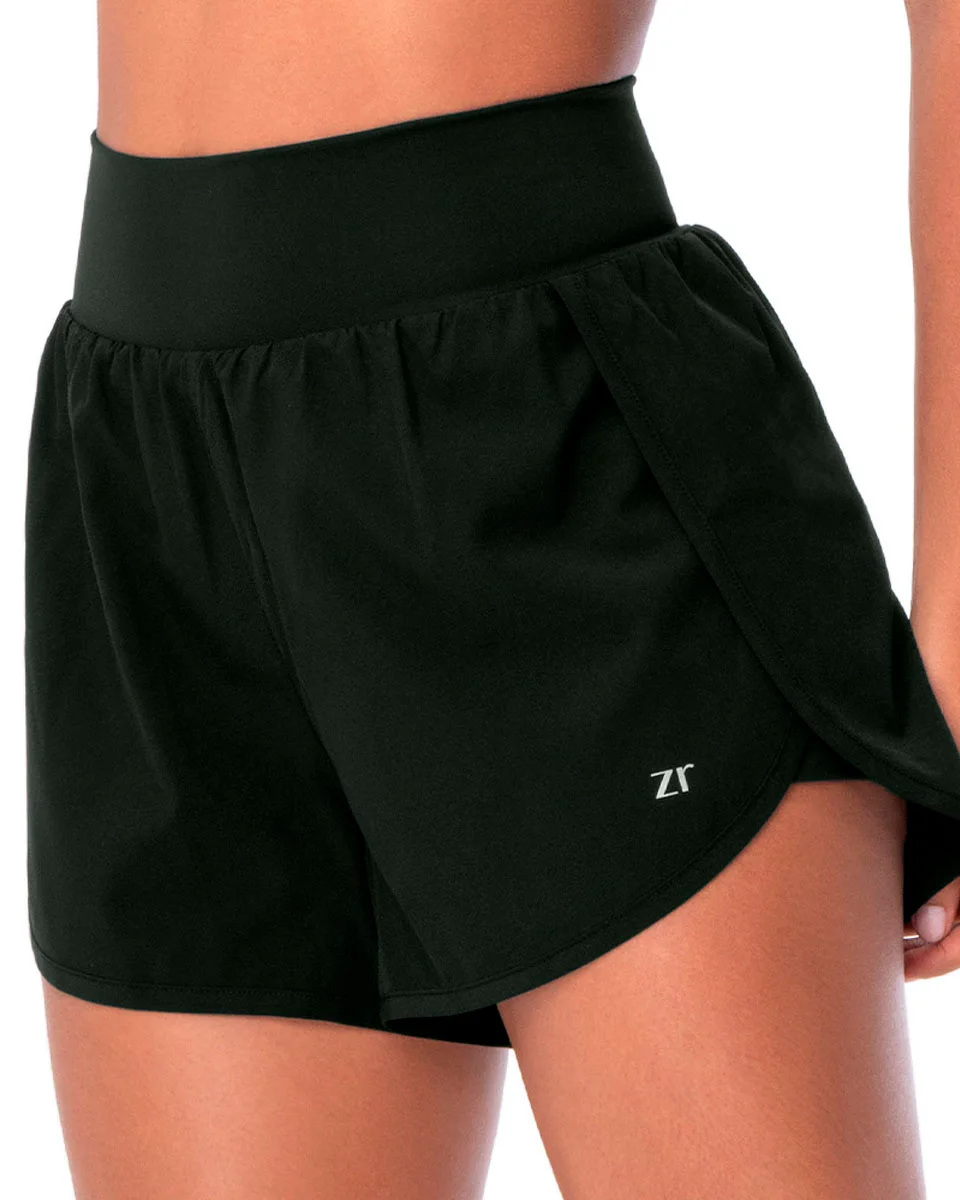 Zee rucci short fitness com short interno zr0700050 — PRETO (foto 1)