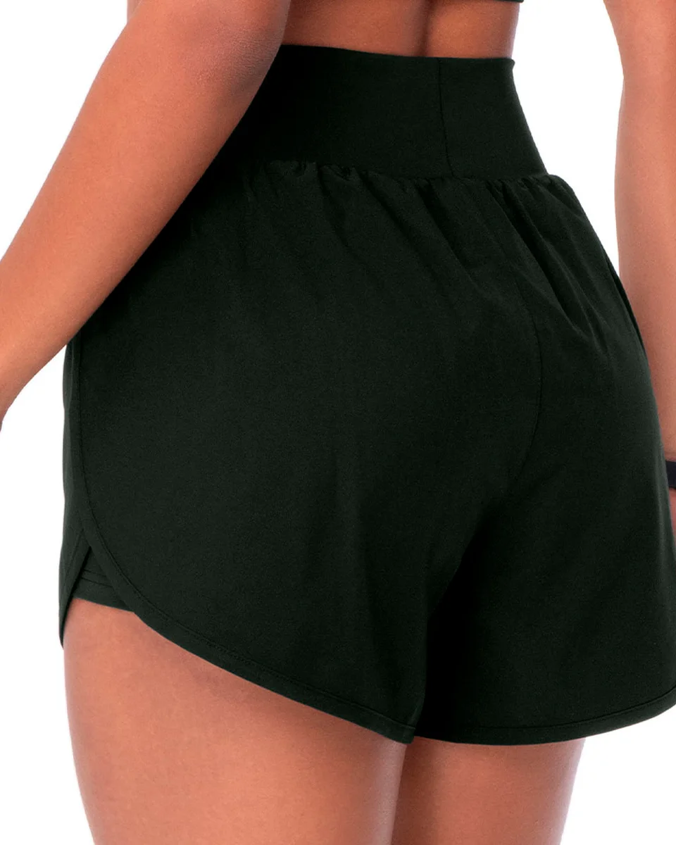 Zee rucci short fitness com short interno zr0700050 — PRETO (foto 2)
