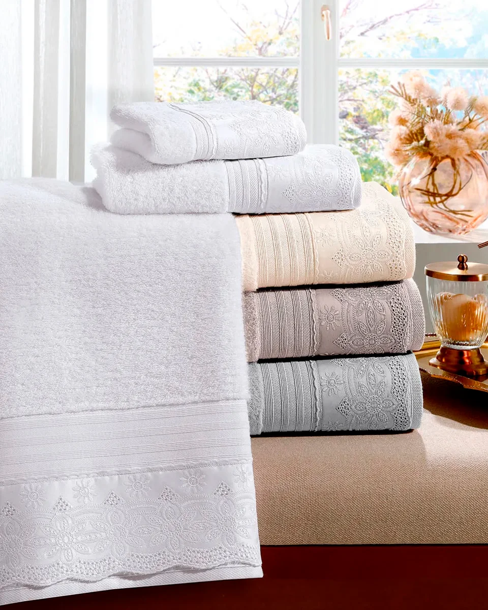 Buettner toalha cristal com renda luisa – rosto (foto 5)