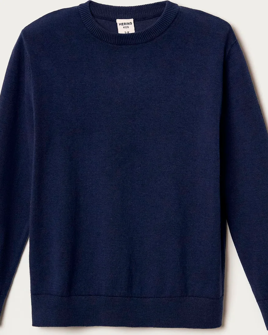 Hering sueter de trico infantil menino law5 — AZUL MARINHO (foto 1)