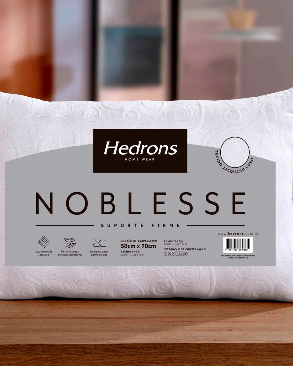 Hedrons travesseiro noblesse — BRANCO (foto 1)