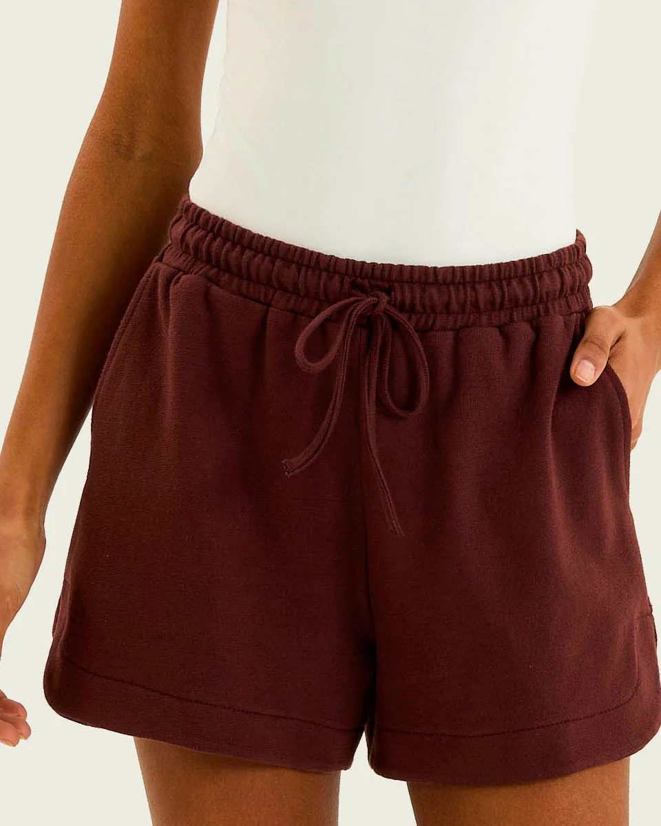 Hering shorts feminino reto texturizado 07g8 (foto 1)