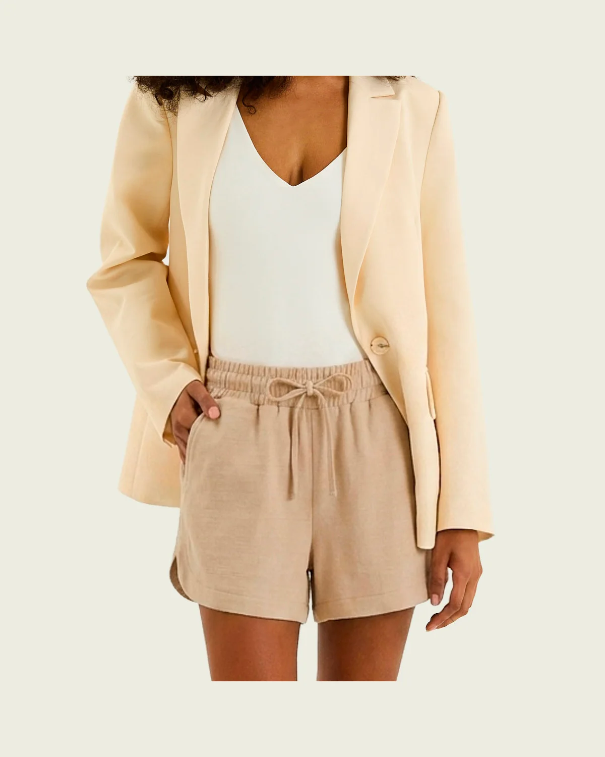 Hering shorts feminino reto texturizado 07g8 (foto 5)