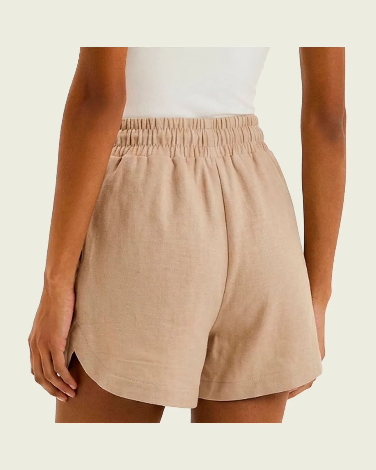 Hering shorts feminino reto texturizado 07g8 (foto 6)