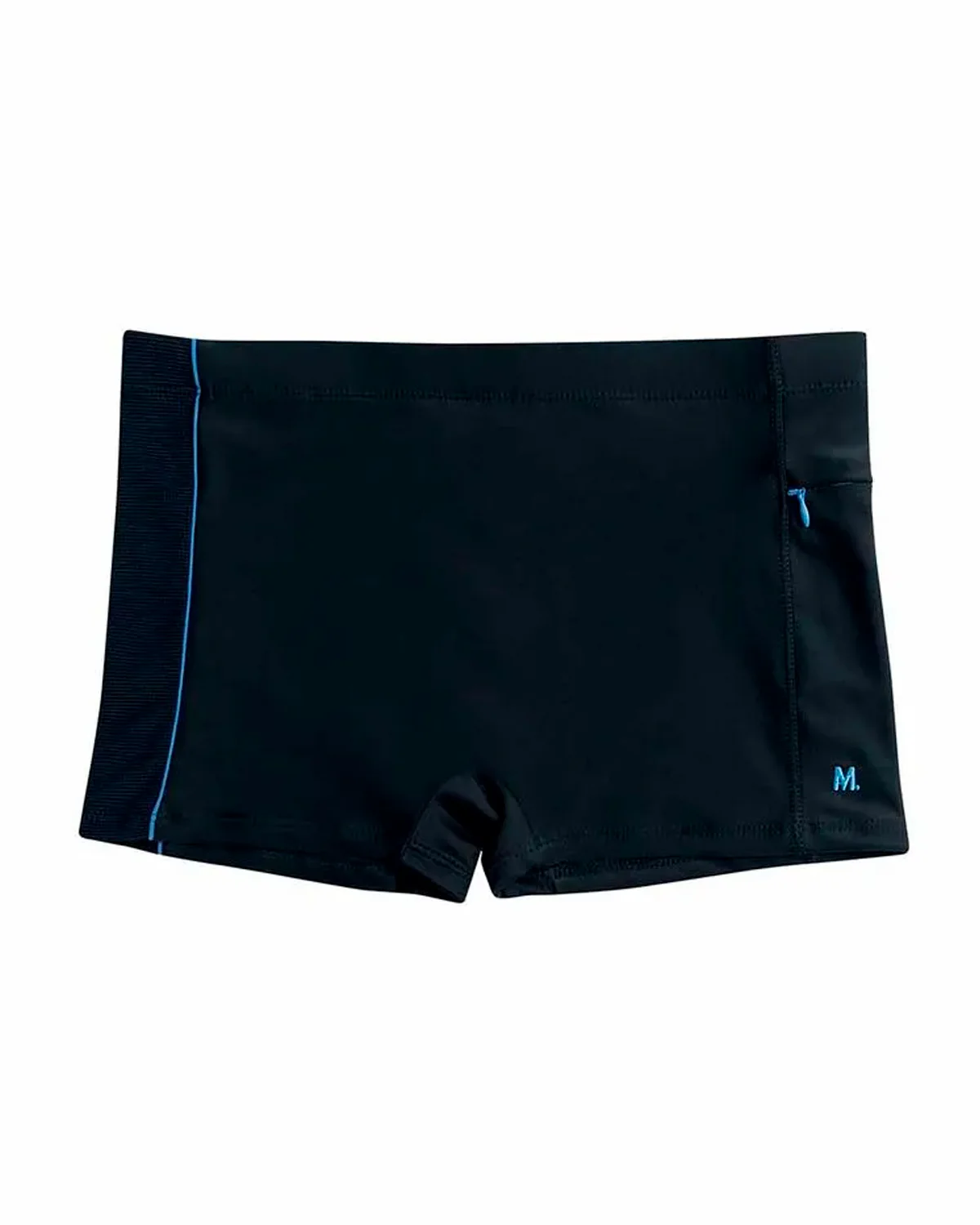 Mash sunga boxer lisa c/bolso lateral — PRETO (foto 3)