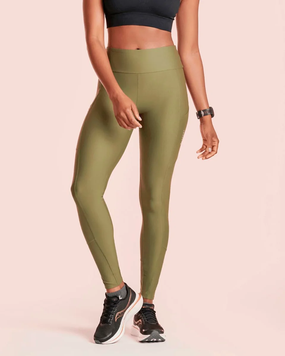 Lupo calca af legging run 5 pockets 76233-001 — VERDE (foto 1)