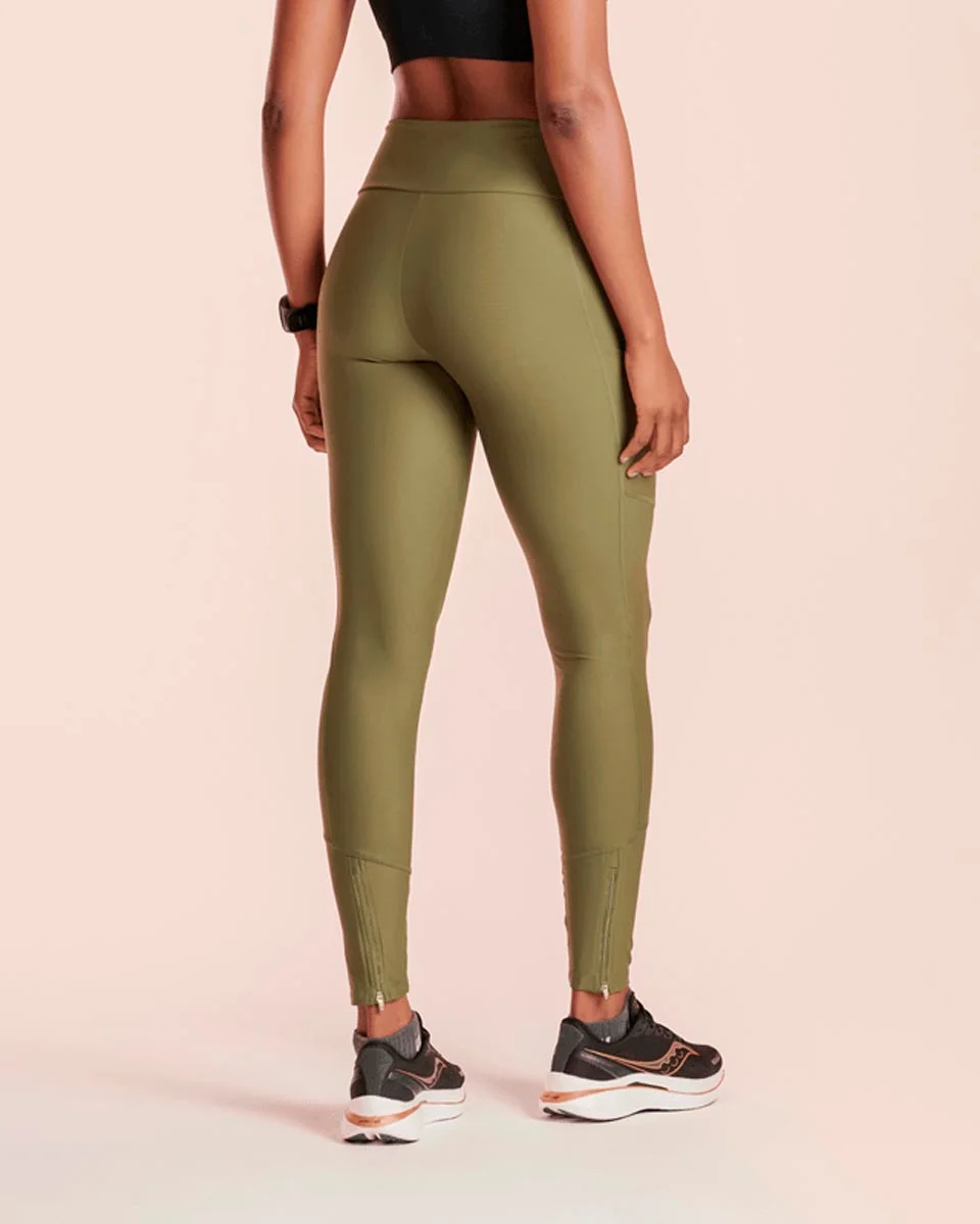 Lupo calca af legging run 5 pockets 76233-001 — VERDE (foto 2)