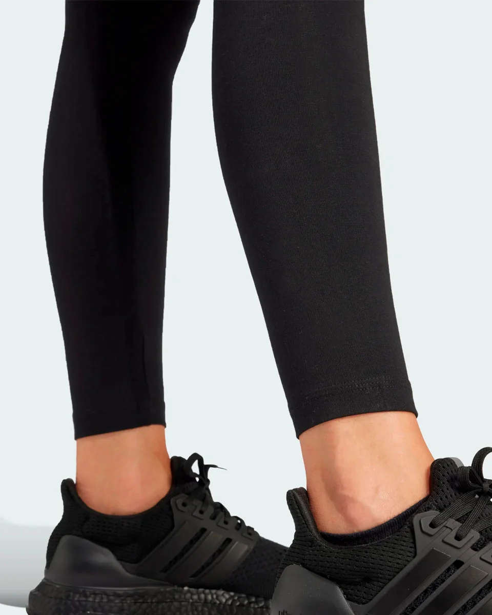 Adidas calca legging logo linear jg8621 — BLACK/WHITE (foto 4)