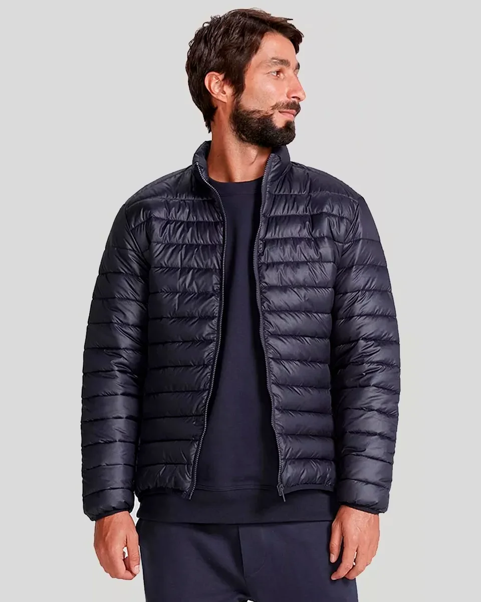 Hering jaqueta basica masculina puffer matelasse ktmz — AZUL (foto 1)