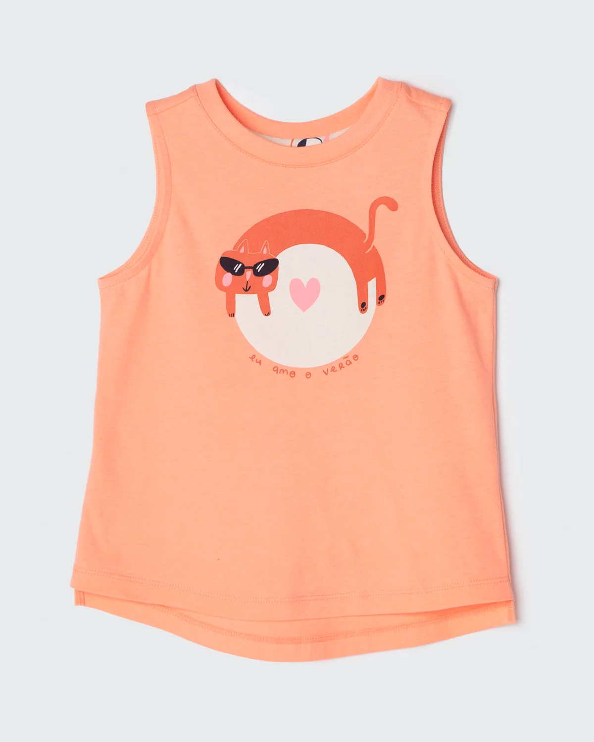 Hering kids pijama sm fem 56th — CORAL/GATINHOS (foto 3)