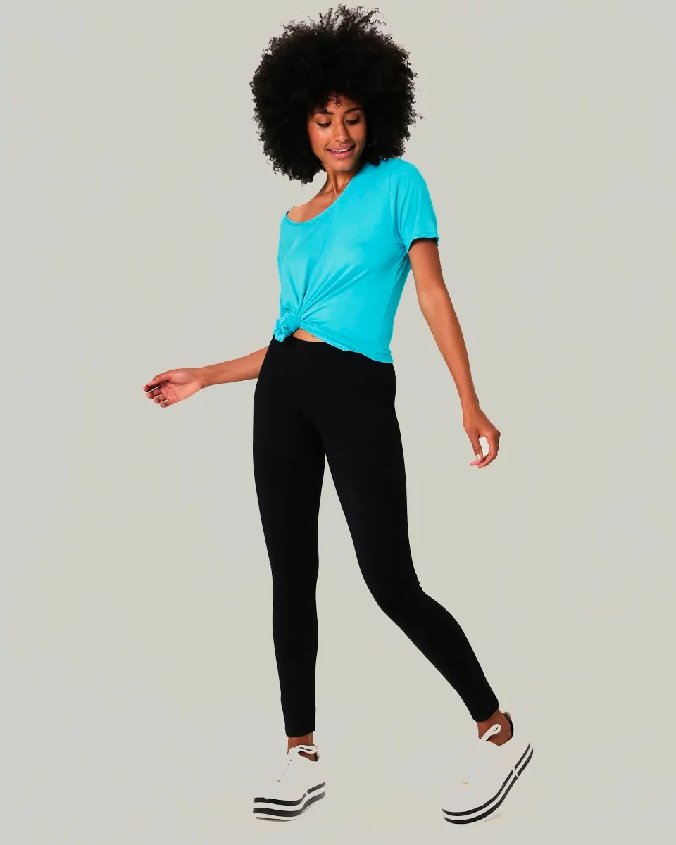 Malwee calca legging 1000009702 — PRETO (foto 4)