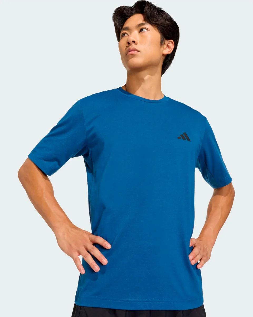 Adidas camiseta masculina treino basica kd5505 — DUSKY PETROL (foto 3)