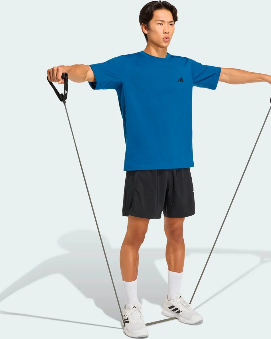 Adidas camiseta masculina treino basica kd5505 — DUSKY PETROL (foto 2)