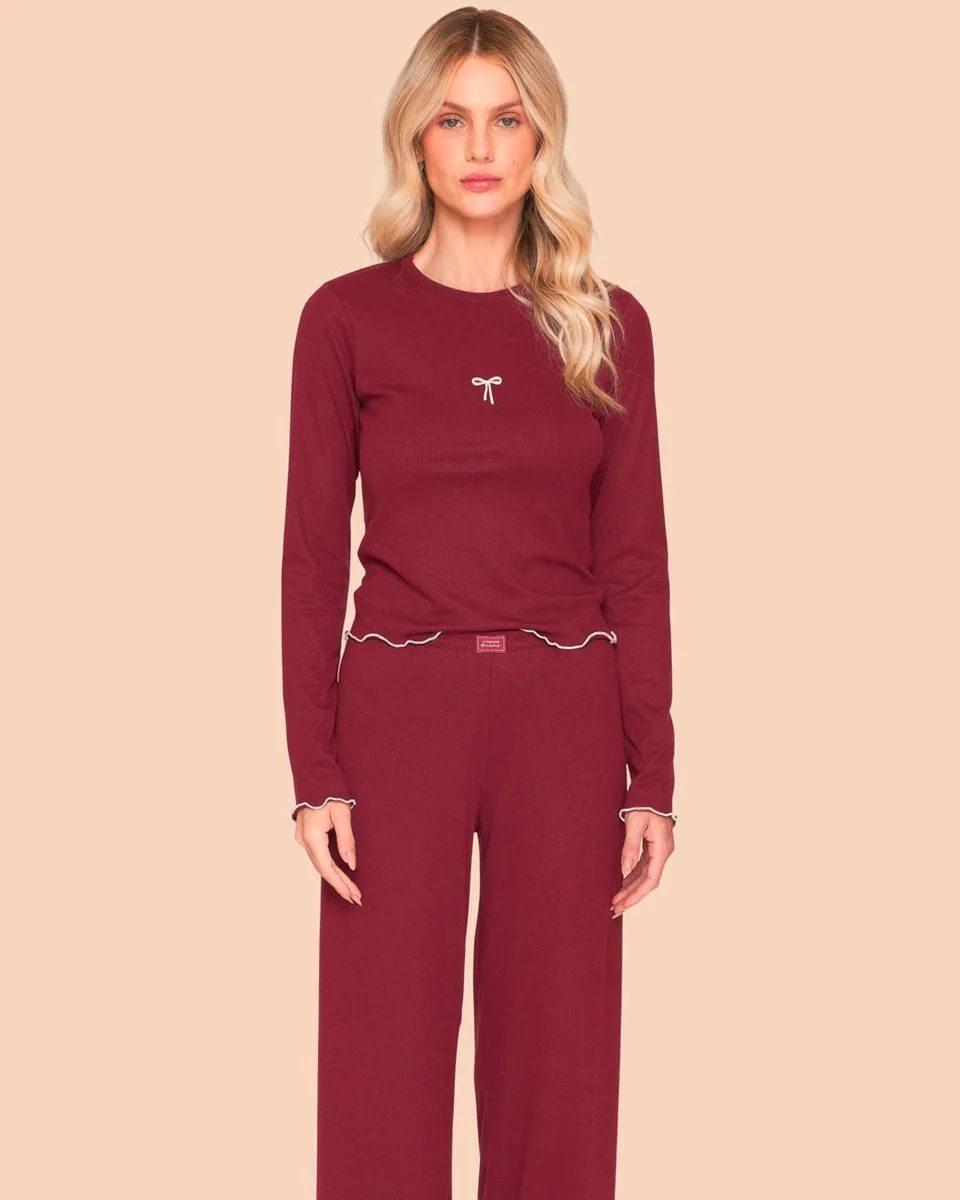 Lua luá pijama comfort tied in magic — VINHO (foto 1)