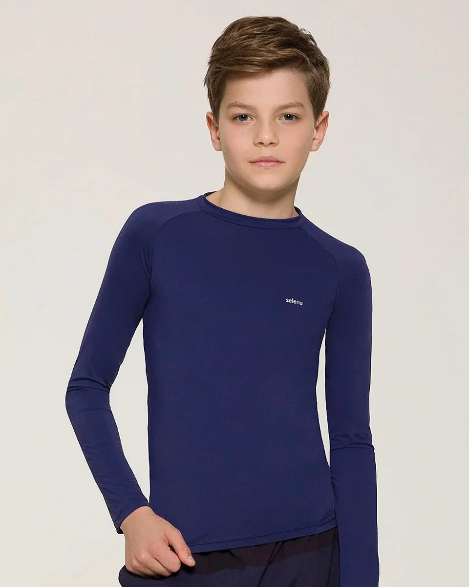 Selene camiseta manga longa protecao uv infantil 24000 (foto 3)