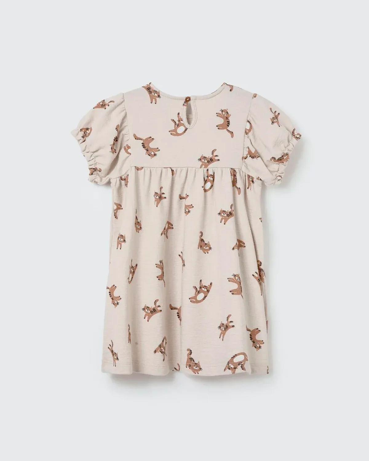 Hering kids vestido fem 5b2h — BEGE (foto 3)