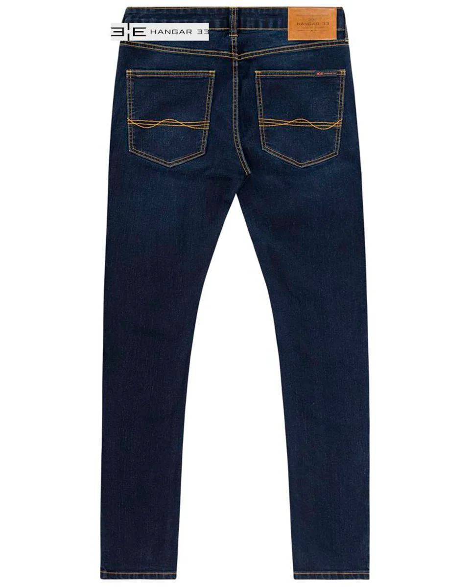 Hangar 33 calca com elastano 75810 — JEANS (foto 2)