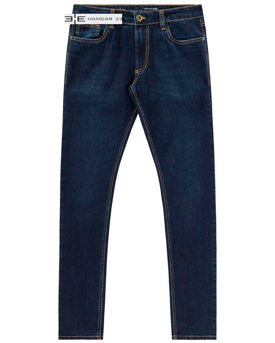 Hangar 33 calca com elastano 75810 — JEANS (foto 1)