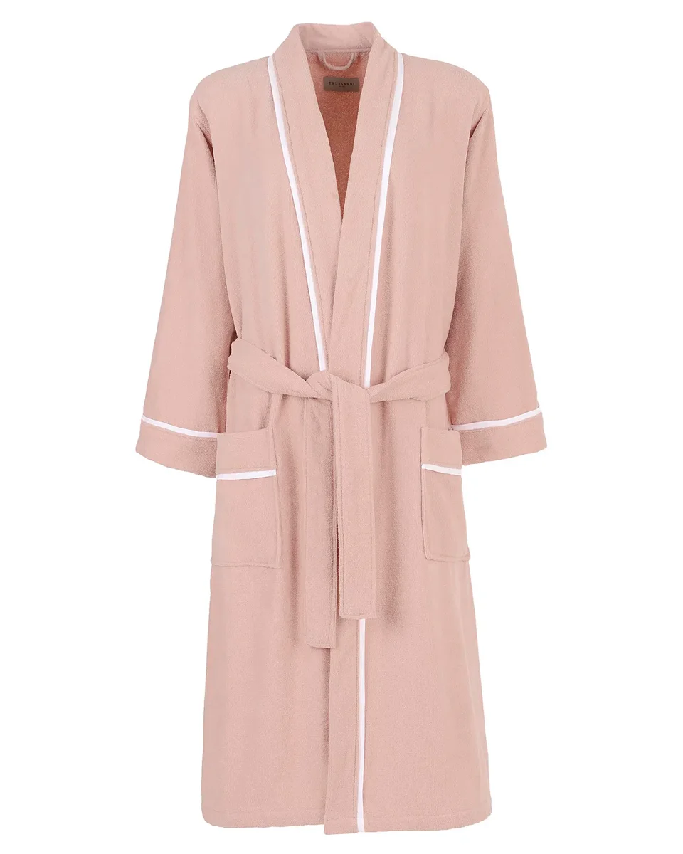 Trussardi roupao maelle fem — SOFT ROSE (foto 4)