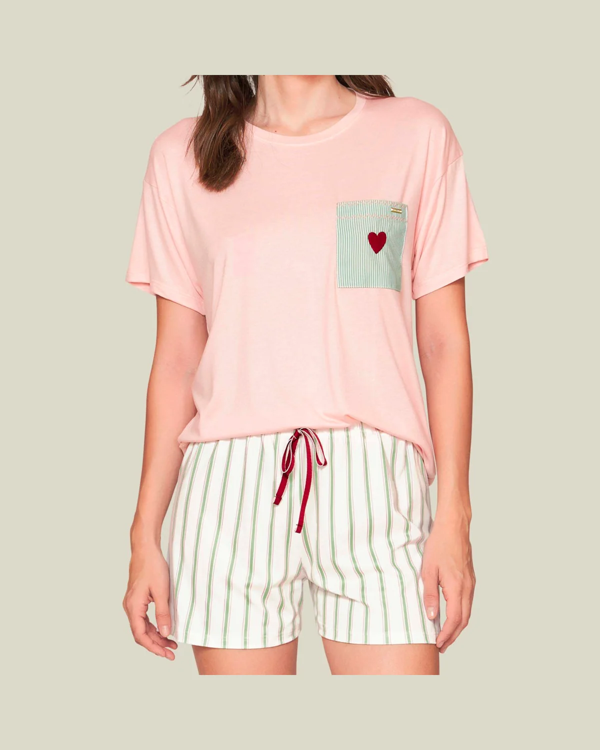 Lua luá pijama curto adore — ROSA (foto 2)