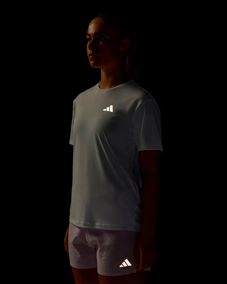Adidas camiseta running essentials feminina ka0226 — WHITE (foto 5)