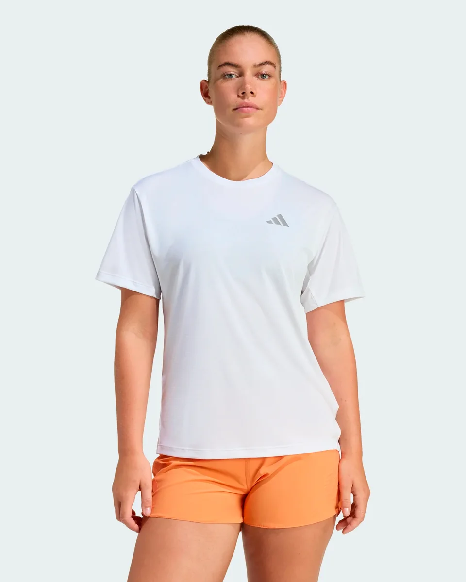 Adidas camiseta running essentials feminina ka0226 — WHITE (foto 2)