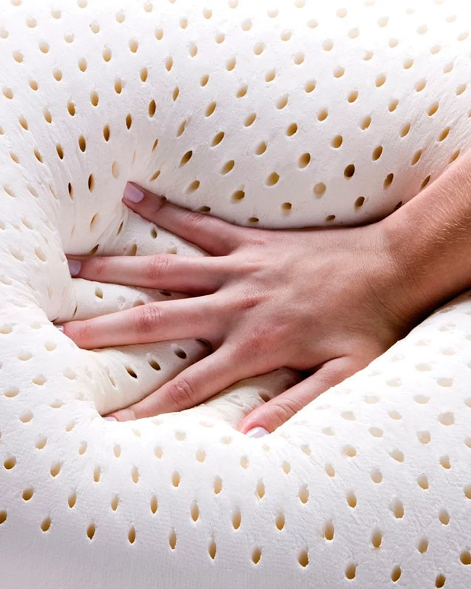 Duoflex travesseiro natural latex extra alto — BRANCO (foto 2)