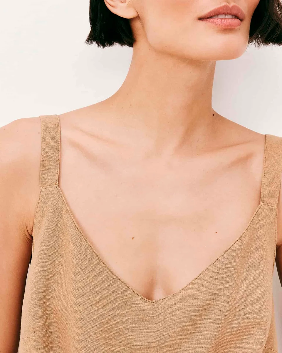 Hering blusa feminina k6am — BEGE (foto 2)